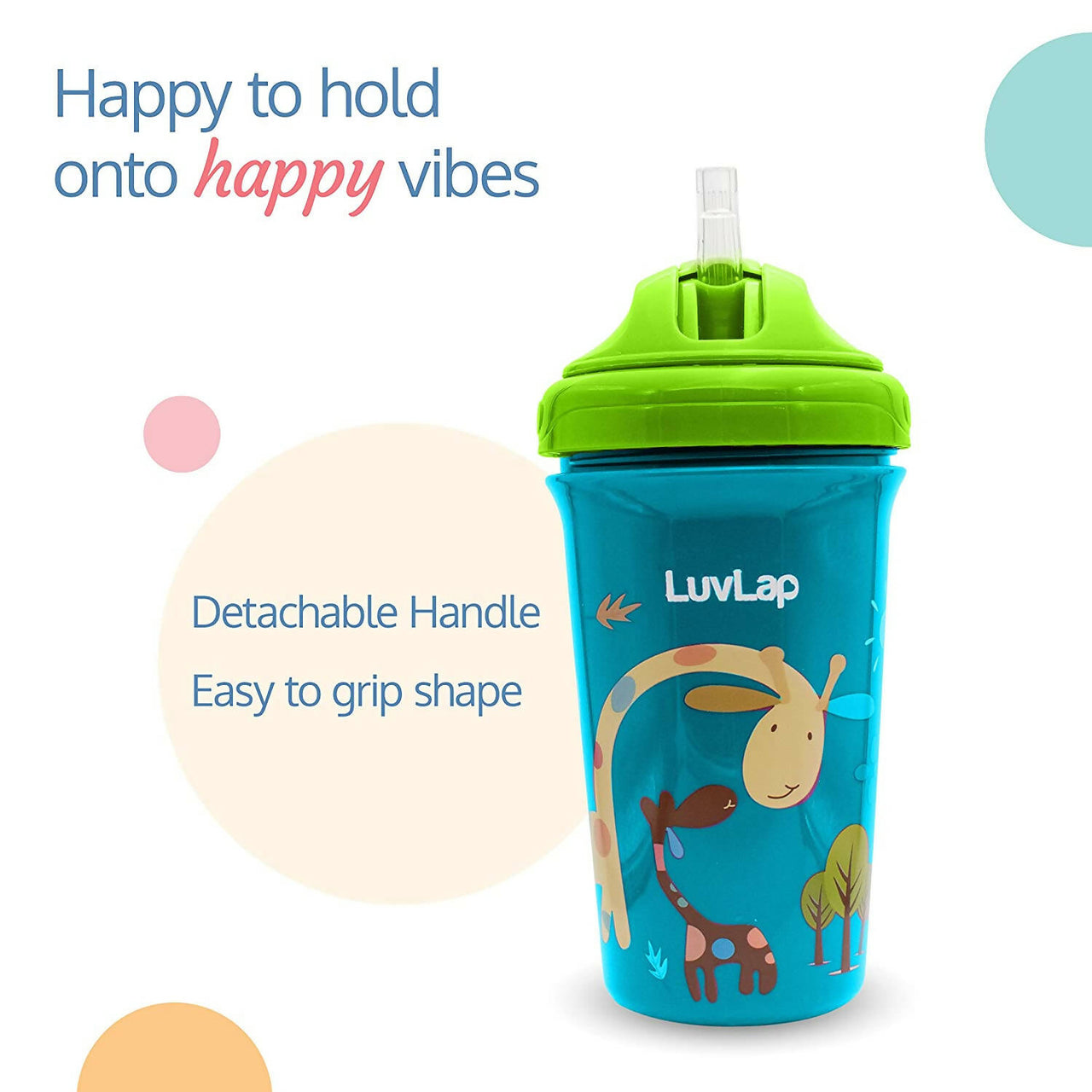 LuvLap Tiny Giffy Sipper for Infant/Toddler - Distacart