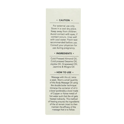 Februus Organics Jasmine & Mogra Body Oil - Distacart