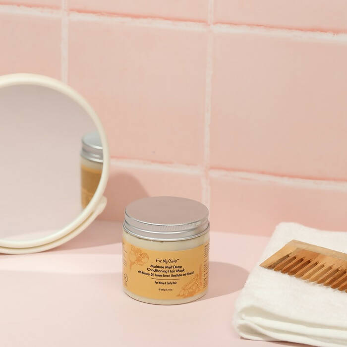 Fix My Curls Moisture Melt Deep Conditioning Hair Mask - Distacart