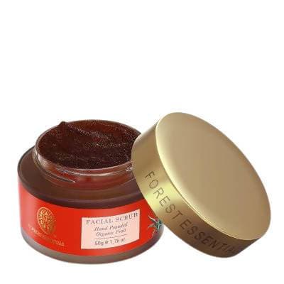 Forest Essentials Hand Pounded Organic Fruit Scrub - Distacart