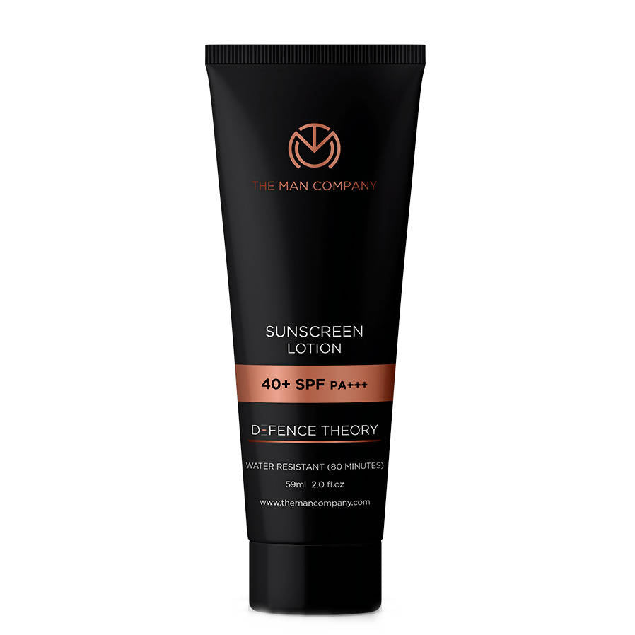 The Man Company Sunscreen Lotion 40+ SPF Pa+++ - Distacart