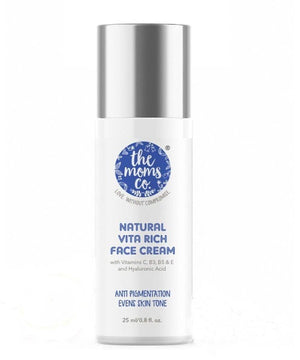 The Moms Co Natural Vita Rich Face Cream - Distacart