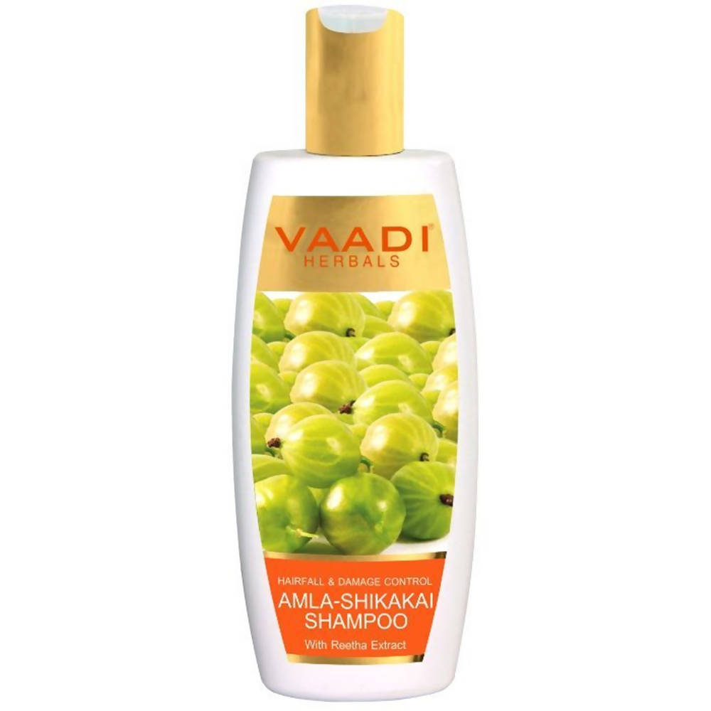 Vaadi Herbals Amla Shikakai Shampoo - Distacart