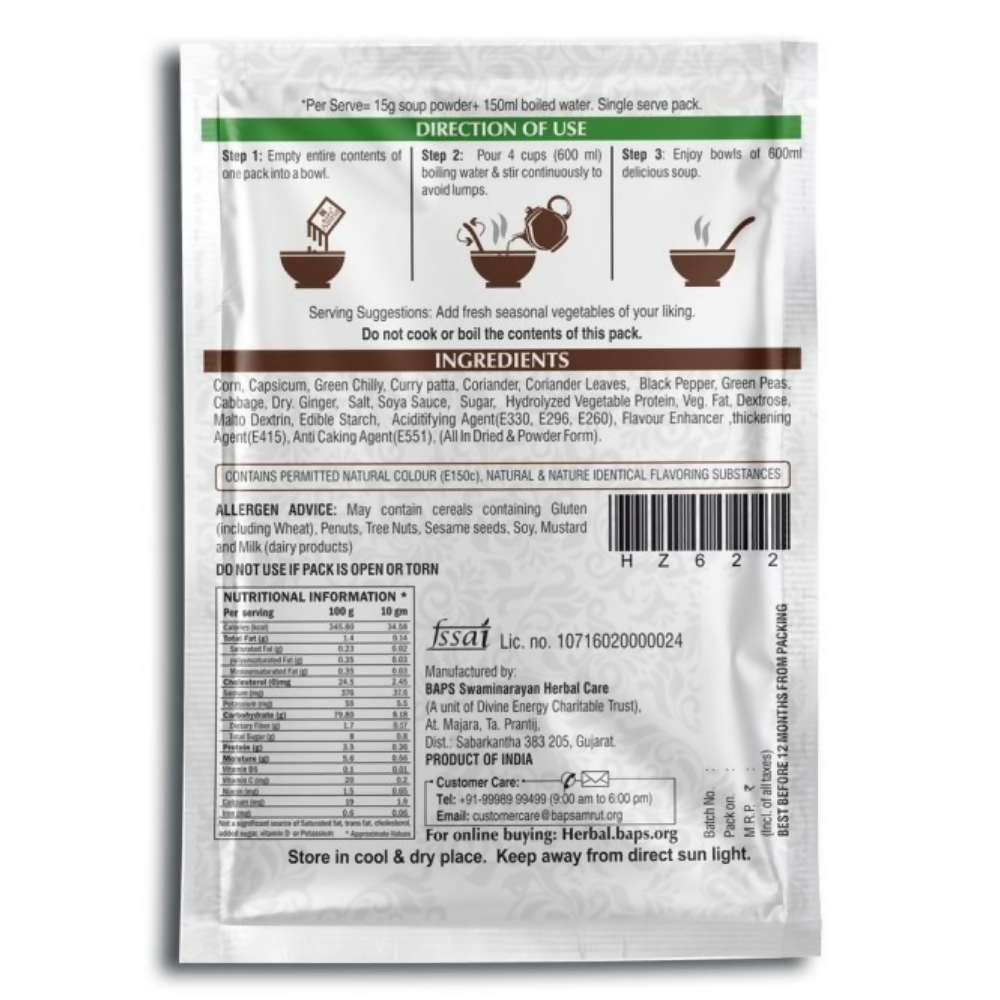 Baps Amrut Manchow Soup - Distacart