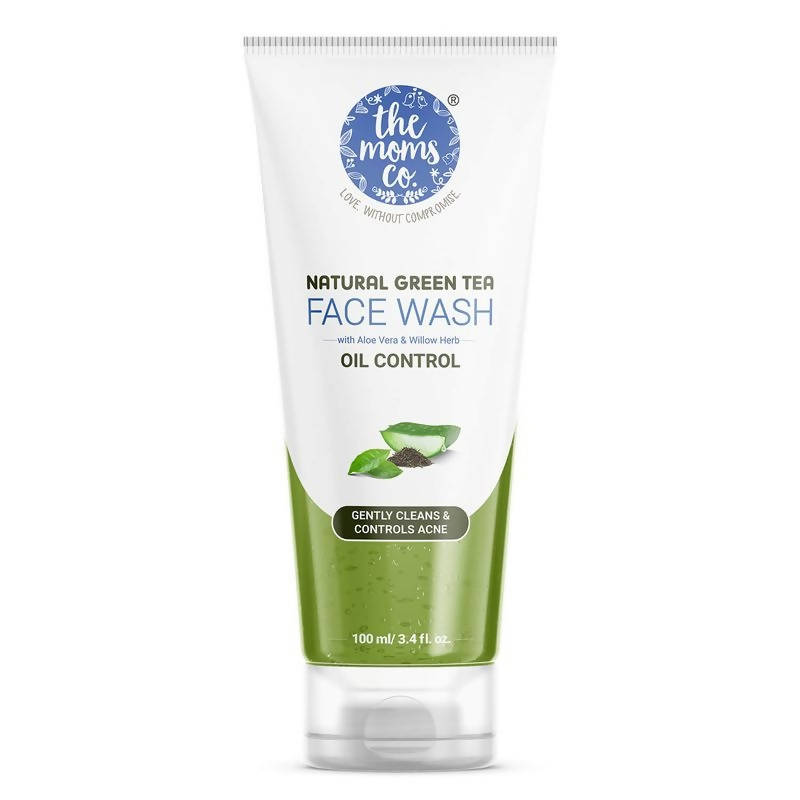 The Moms Co Natural Green Tea Face Wash - Distacart