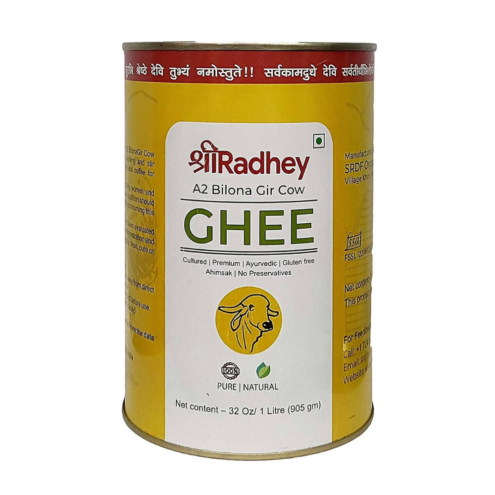 Shreeradhey A2 Bilona Gir Cow Ghee - Distacart