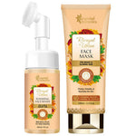 Thumbnail for Oriental Botanics Rivayat Ubtan Face Wash With Brush And Face Mask Combo