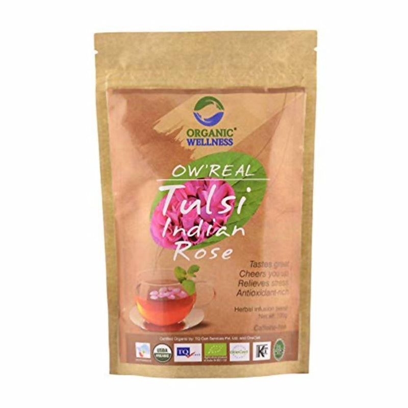 Organic Wellness Ow&#39;Real Tulsi Indian Rose Zipper Pack