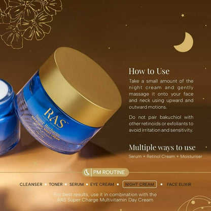 Ras Luxury Oils Super Recharge Night Cream - Distacart