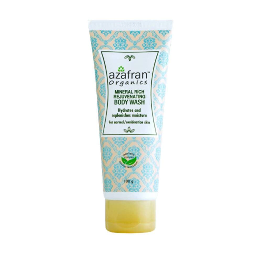 Azafran Organics Mineral Rich Rejuvenating Body Wash - Distacart