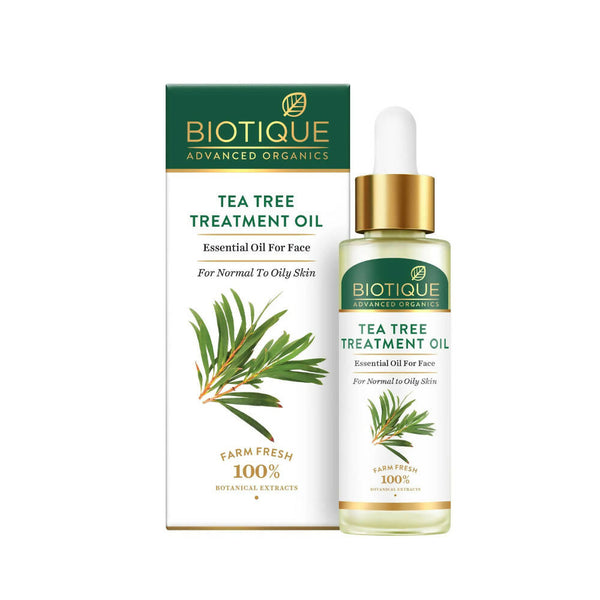 Biotique Tea Tree Treatment Face Oil - Distacart