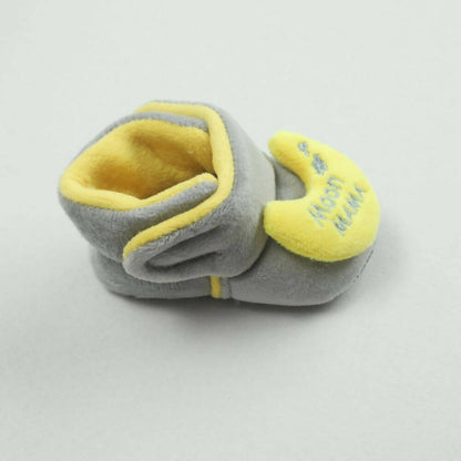 Tiny Bugs For Boys & Girls Baby Winter Booties - Grey - Distacart