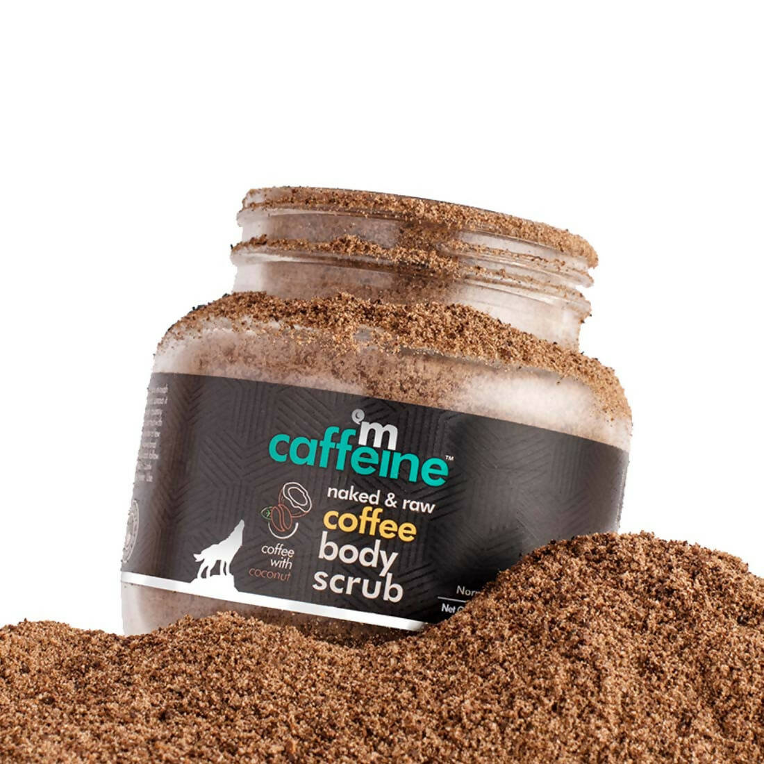 mCaffeine Raw Coffee Body Scrub - Distacart