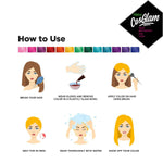 Thumbnail for Nisha Cosglam Semi Permanent Hair Color 32 Sunshine Yellow - Distacart