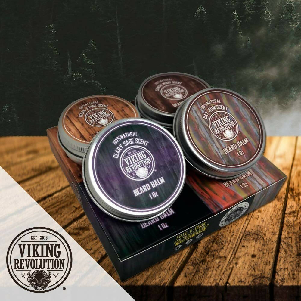 Viking Revolution Beard Balm Combo - Distacart