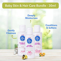 Thumbnail for The Moms Co Natural Baby Skin & Hair Care Bundle