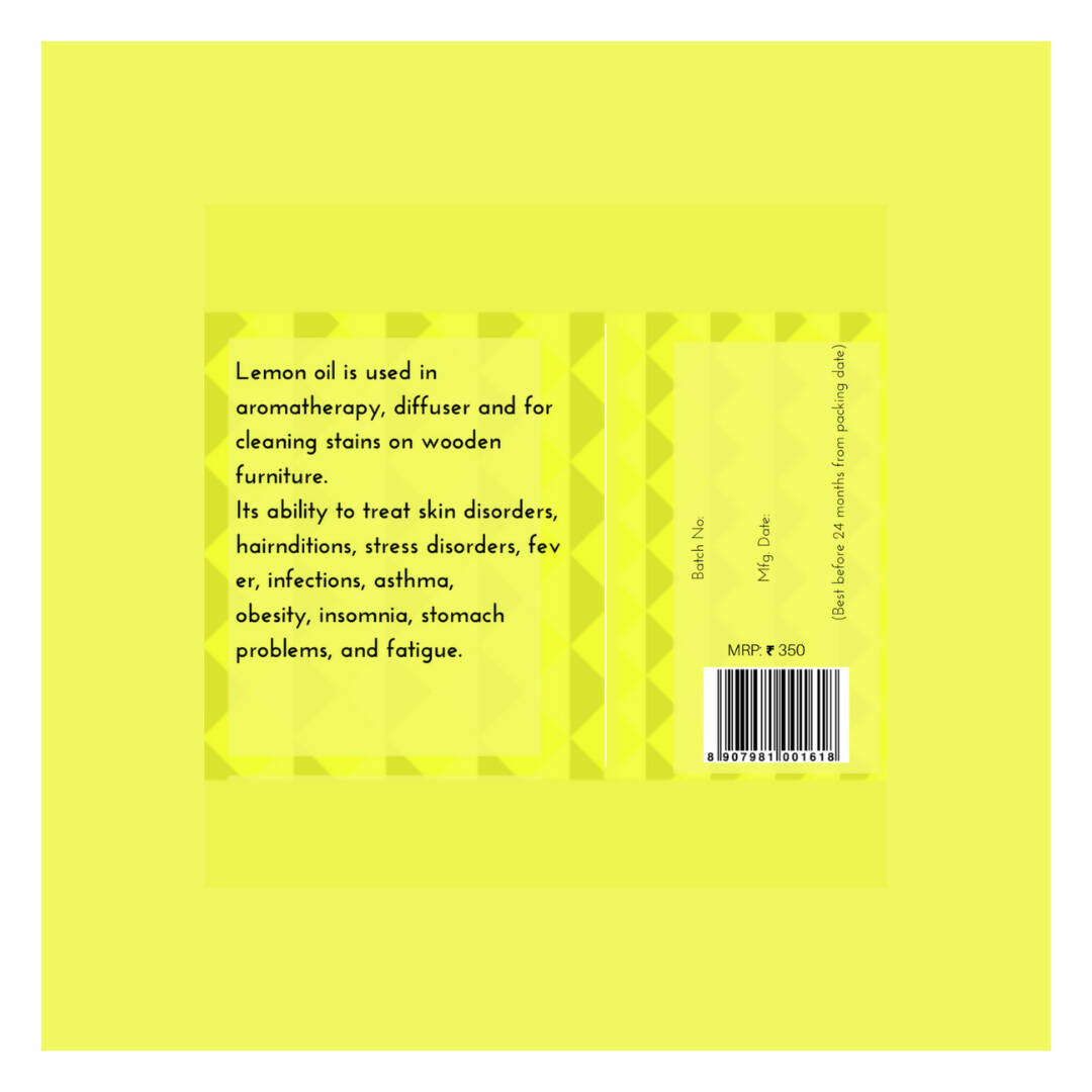 Oilcure Lemon Oil - Distacart