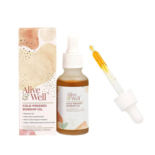 Alive & Well Cold Pressed Rosehip Face Oil - Distacart
