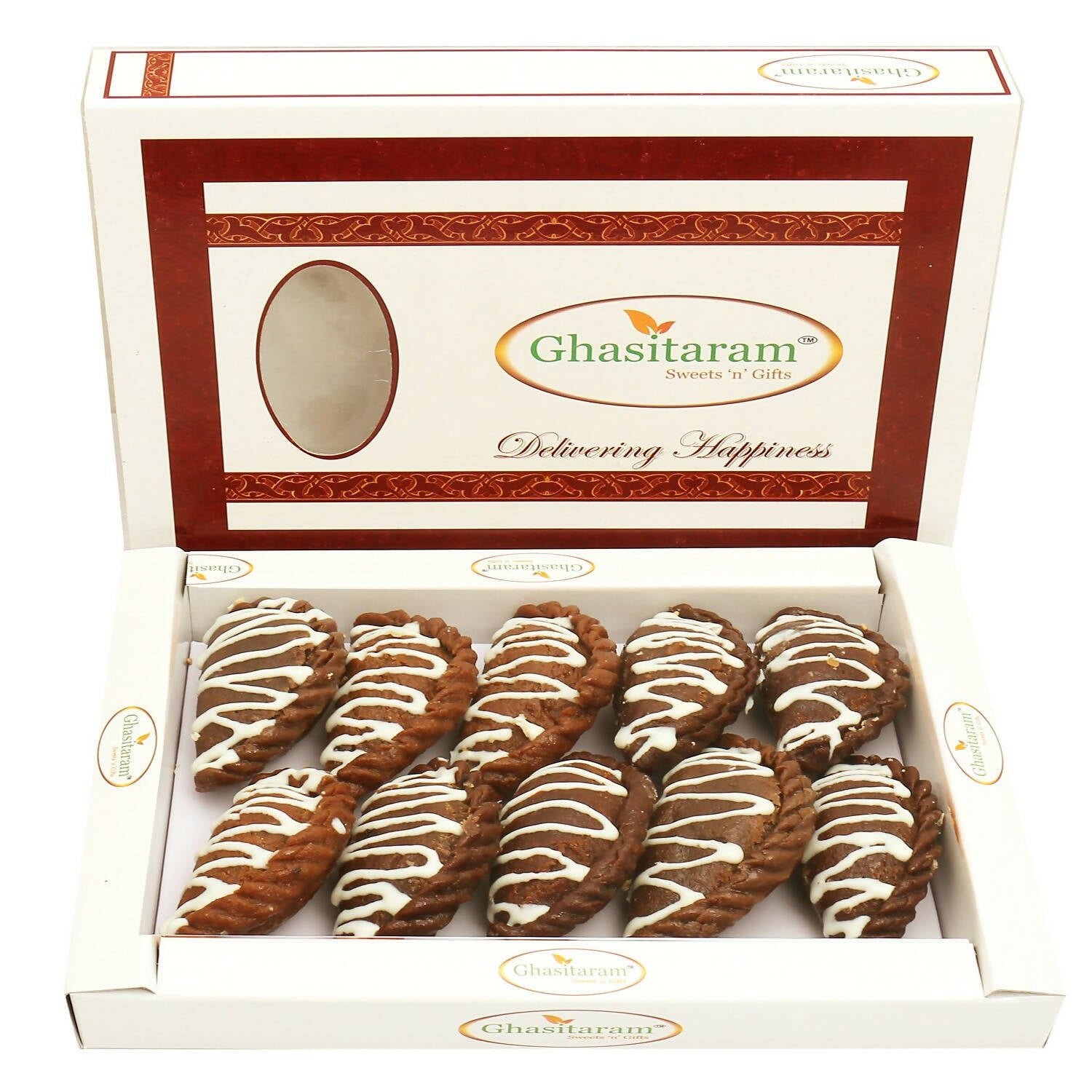 Ghasitaram Holi Sweets - Chocolate Gujiya - Distacart