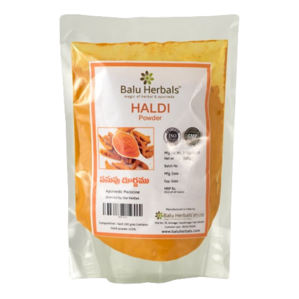 Balu Herbals Turmeric (Pasupu) Powder - Distacart