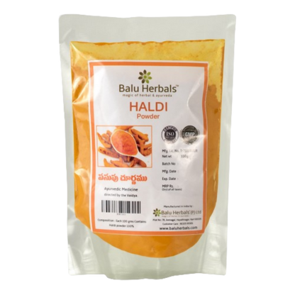 Balu Herbals Turmeric (Pasupu) Powder - Distacart