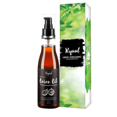 Ryaal Organic Hair Food Onion Hair Oil - Distacart
