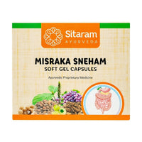 Thumbnail for Sitaram Ayurveda Misraka Sneham Soft-Gel Capsules - Distacart