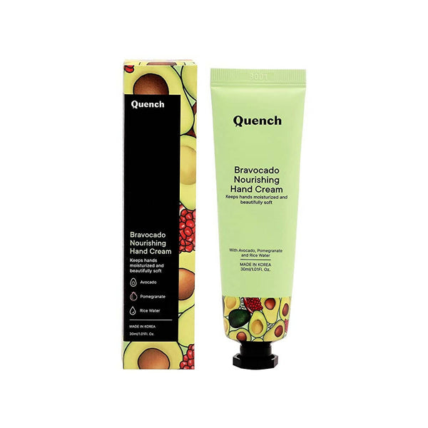 Quench Botanics Bravocado Nourishing Hand Cream - Distacart