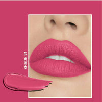 Thumbnail for Flicka Tomato Nudepink Matte Finish Lipstick Shade 21 - Distacart