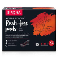 Thumbnail for Sirona Biodegradable Black Sanitary Pads