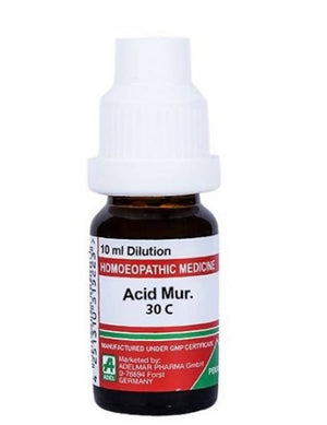 Adel Homeopathy Acid Mur Dilution
