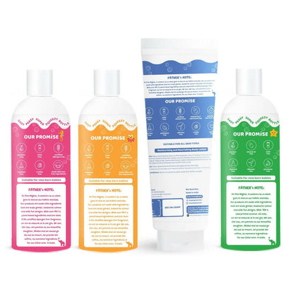 Tiny Mighty Baby Body Wash, Lotion, Shampoo And Massage Oil Combo - Distacart