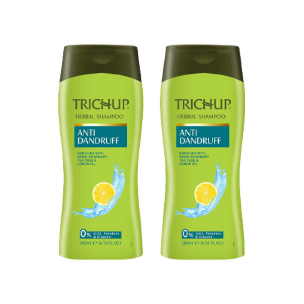 Vasu Healthcare Trichup Anti-Dandruff Herbal Shampoo - Distacart