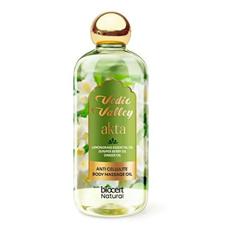 Vedic Valley Stress Relieving Lemongrass Body Massage Oil - Distacart