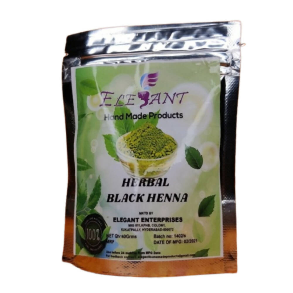 Elegant Handmade Herbal Black Henna - Distacart