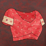 Thumbnail for Lorenvalley Fashion Red Soft Paithani Silk Woven Design Gold Zari Meenakari Weaving Saree - Distacart