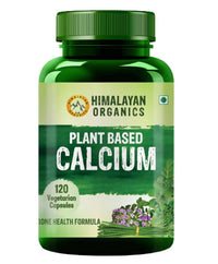 Thumbnail for Himalayan Organics Plant Based Calcium Bone Health Formula: 120 Vegetarian Capsules