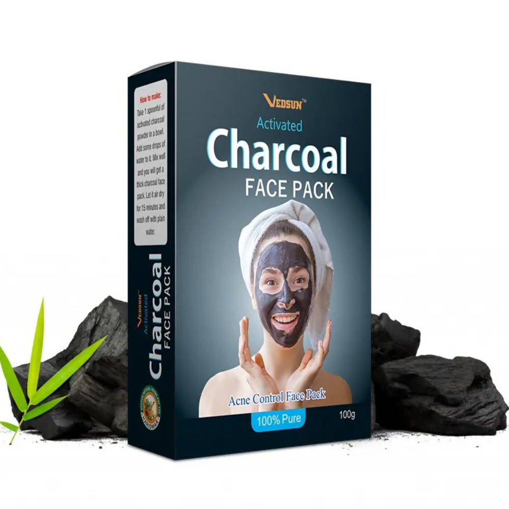 Vedsun Charcoal Face Pack - Distacart