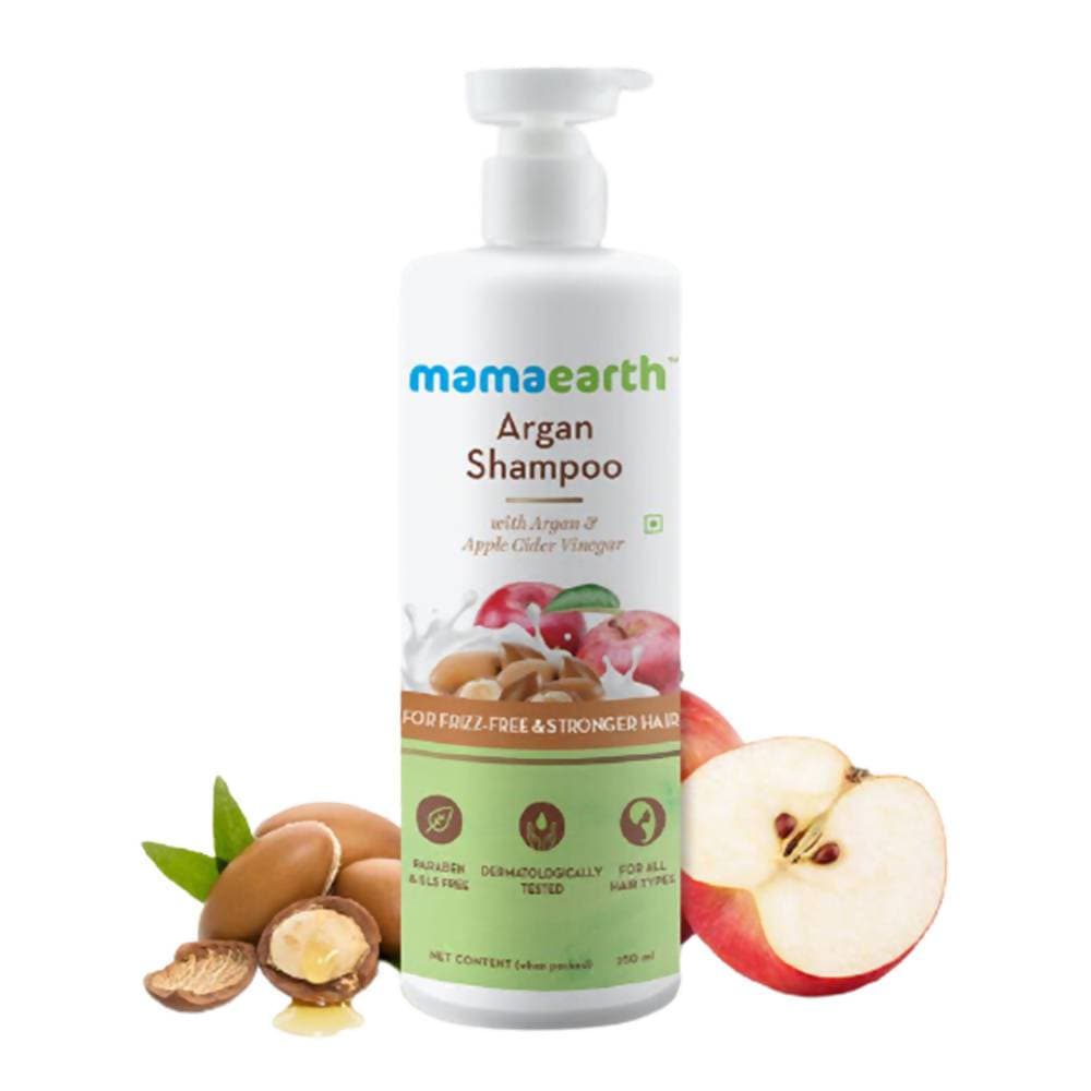 Mamaearth Argan Shampoo For Frizz-Free & Stronger Hair