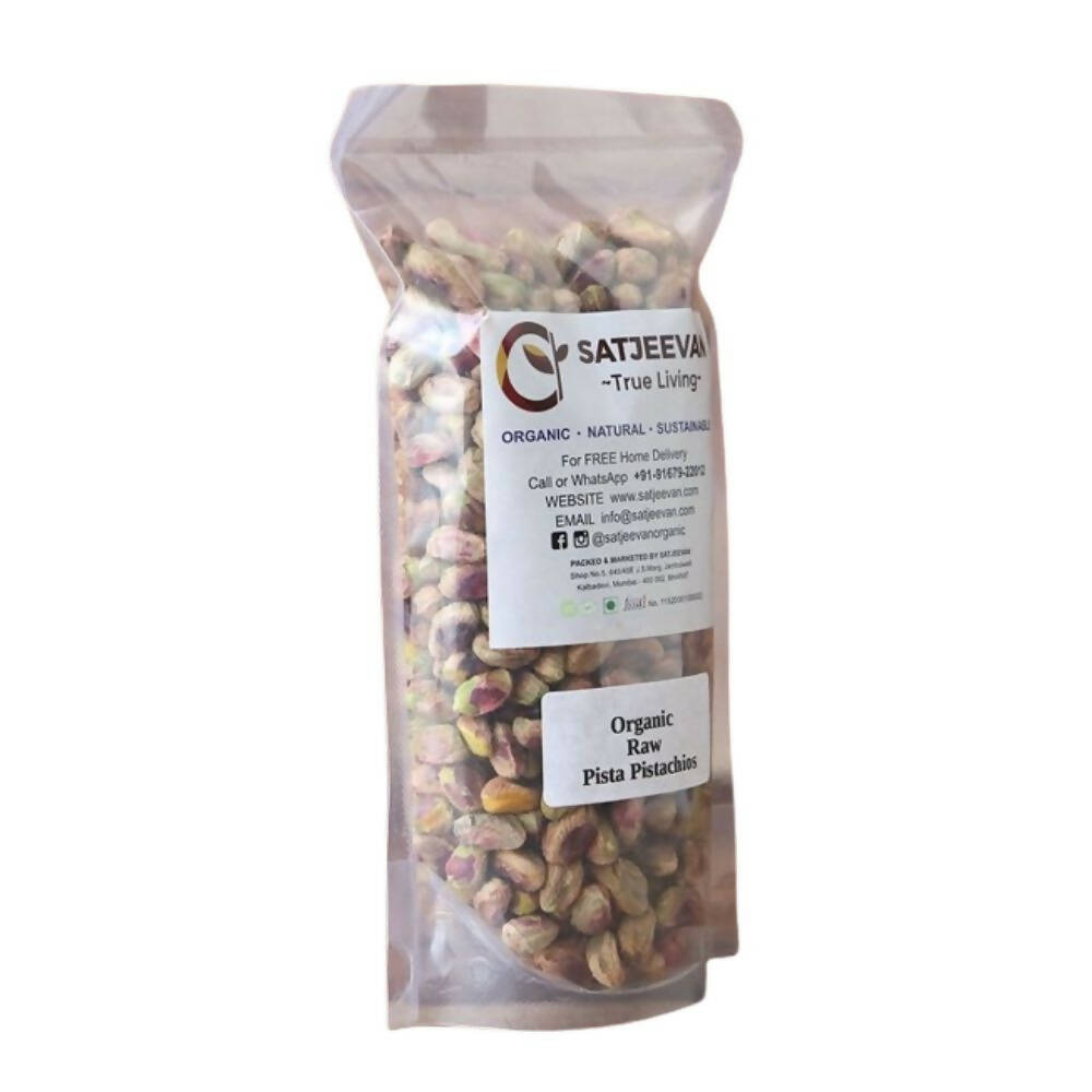 Satjeevan Organic Raw Pista Pistachios - Distacart