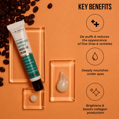 Dr. Sheth's Chamomile & Caffeine Under Eye Cream - Distacart