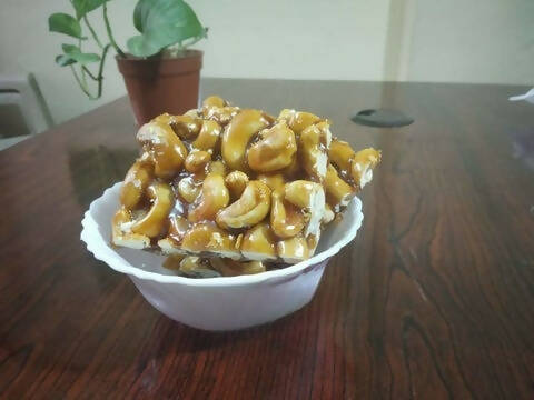 Godavari Vantillu Kaju Chikki / Cashew Chikki / Bellam Jeedipappu Achu - Distacart