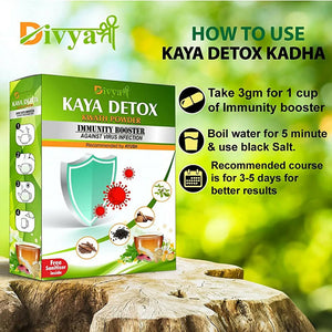 Divya Shree Kaya Detox Immunity Booster Kwath Powder - Distacart