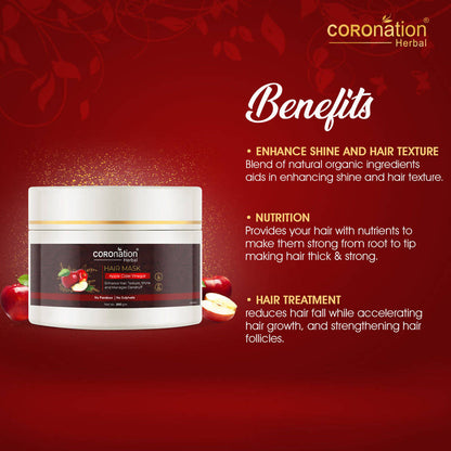 Coronation Herbal Apple Cider Vinegar Hair Mask - Distacart