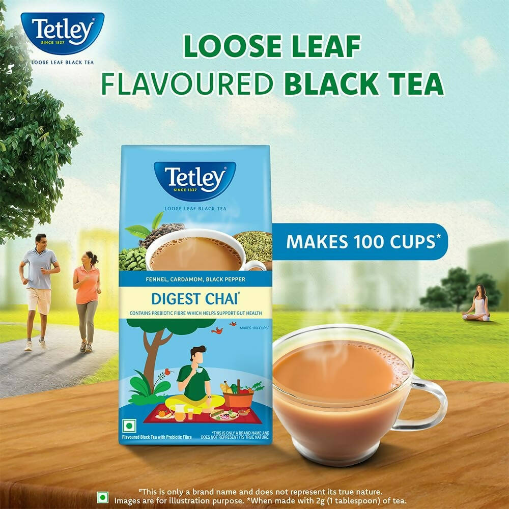 Tetley Digest Chai Loose Leaf Black Tea - Distacart