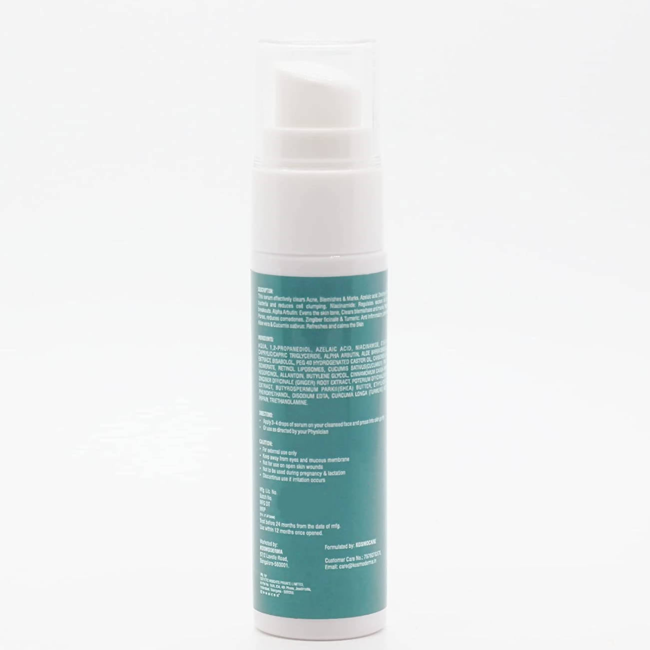 Kosmoderma Acne & Blemish Control Serum - Distacart
