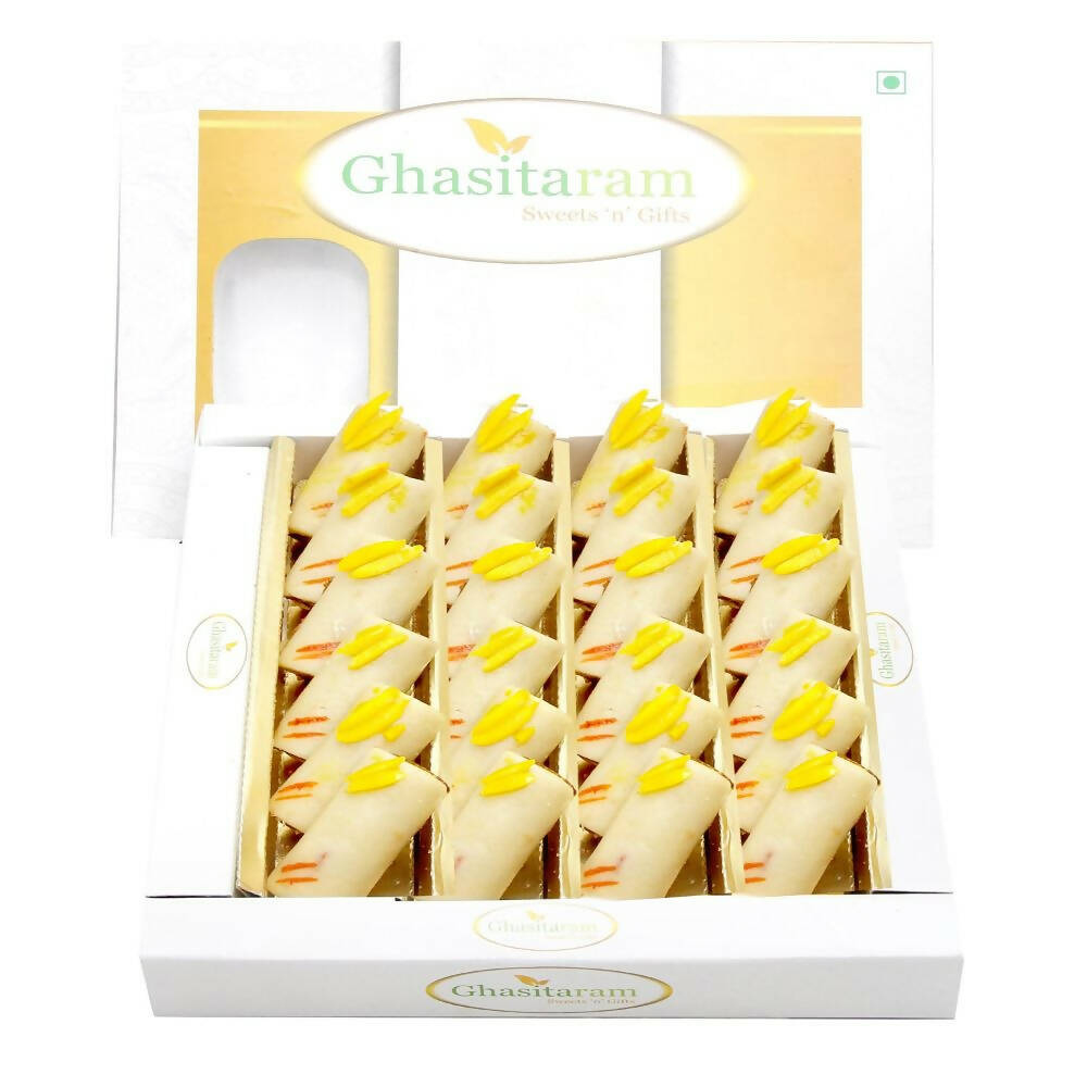 Ghasitaram Pure Kaju Rolls - Distacart