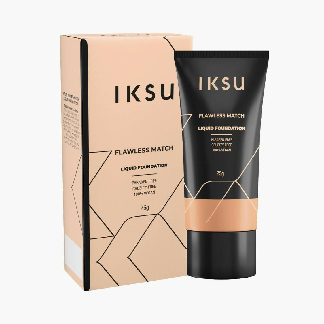 IKSU Flawless Match Liquid Foundation - Honey Light - Distacart