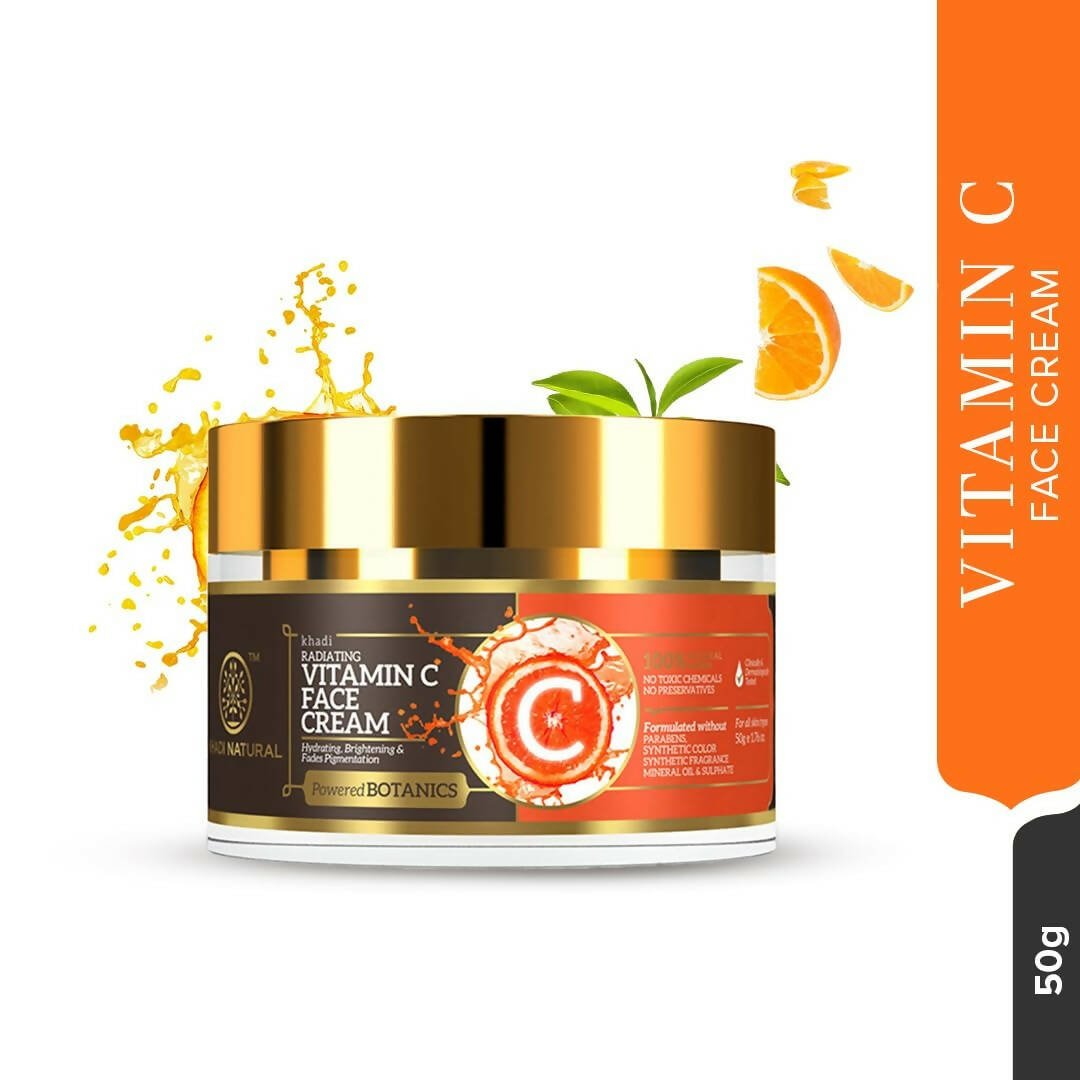 Khadi Natural Vitamin C Face Cream - Distacart