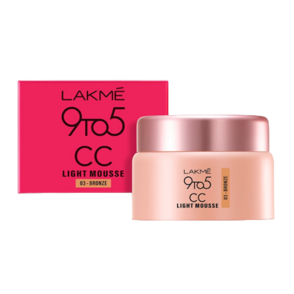 Lakme 9 To 5 CC Mousse - Bronze - Distacart